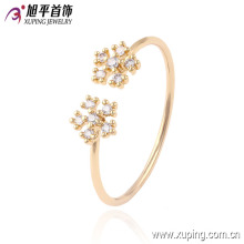 13545 xuping producto de moda nuevo anillo de diseño en chapado 18k para mujer